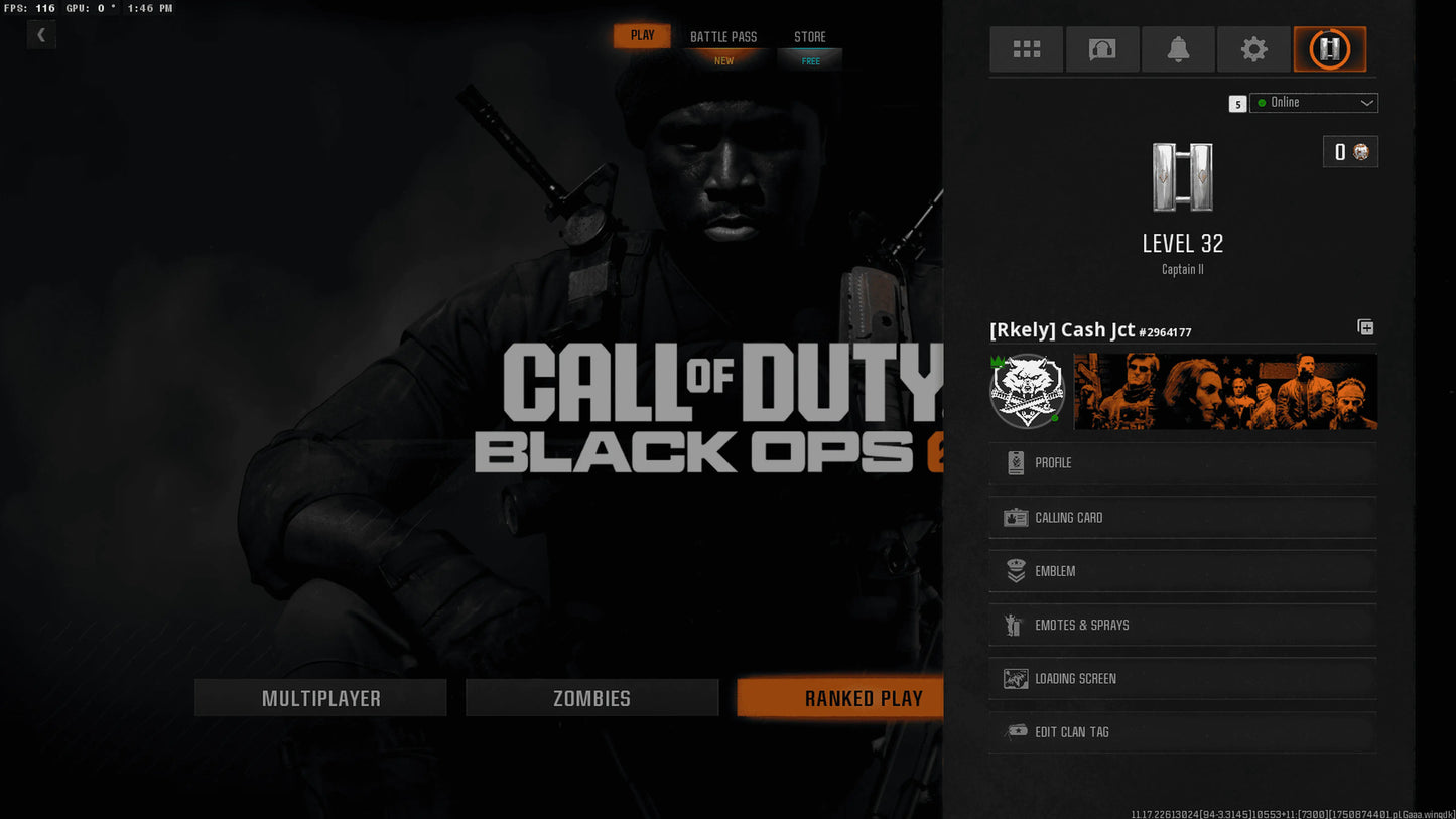 🎖️✨ BO6 DIAMOND TIER LEGEND ✨🎖️ 🚀 SR 5404 | 🏅 SEASON 4 CHAMPION 🧠 18 META OPERATORS MASTERED 💥 PRESTIGE MODE UNLOCKED 🔗 INSTANT LINK: Steam • BNET • PSN • Xbox 🎮 BLACK OPS 6 DOMINATOR #nMJxTB