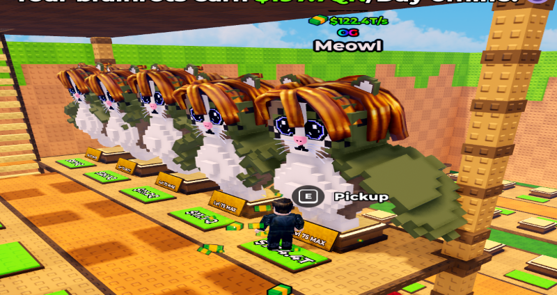 MAX LVL Bacon Meowl 122.4T/s