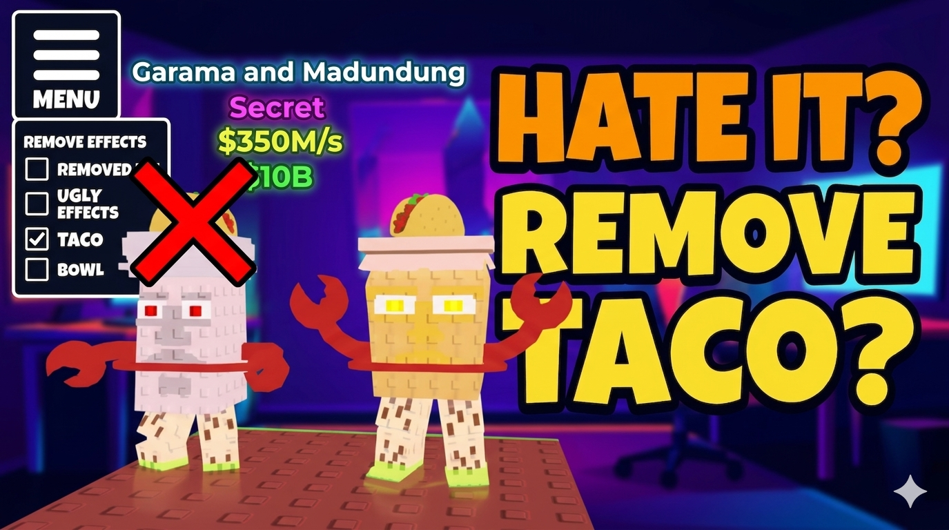 Why Player Hate Taco and Crab Trait In Steal a Brainrot?| Haileeb.com