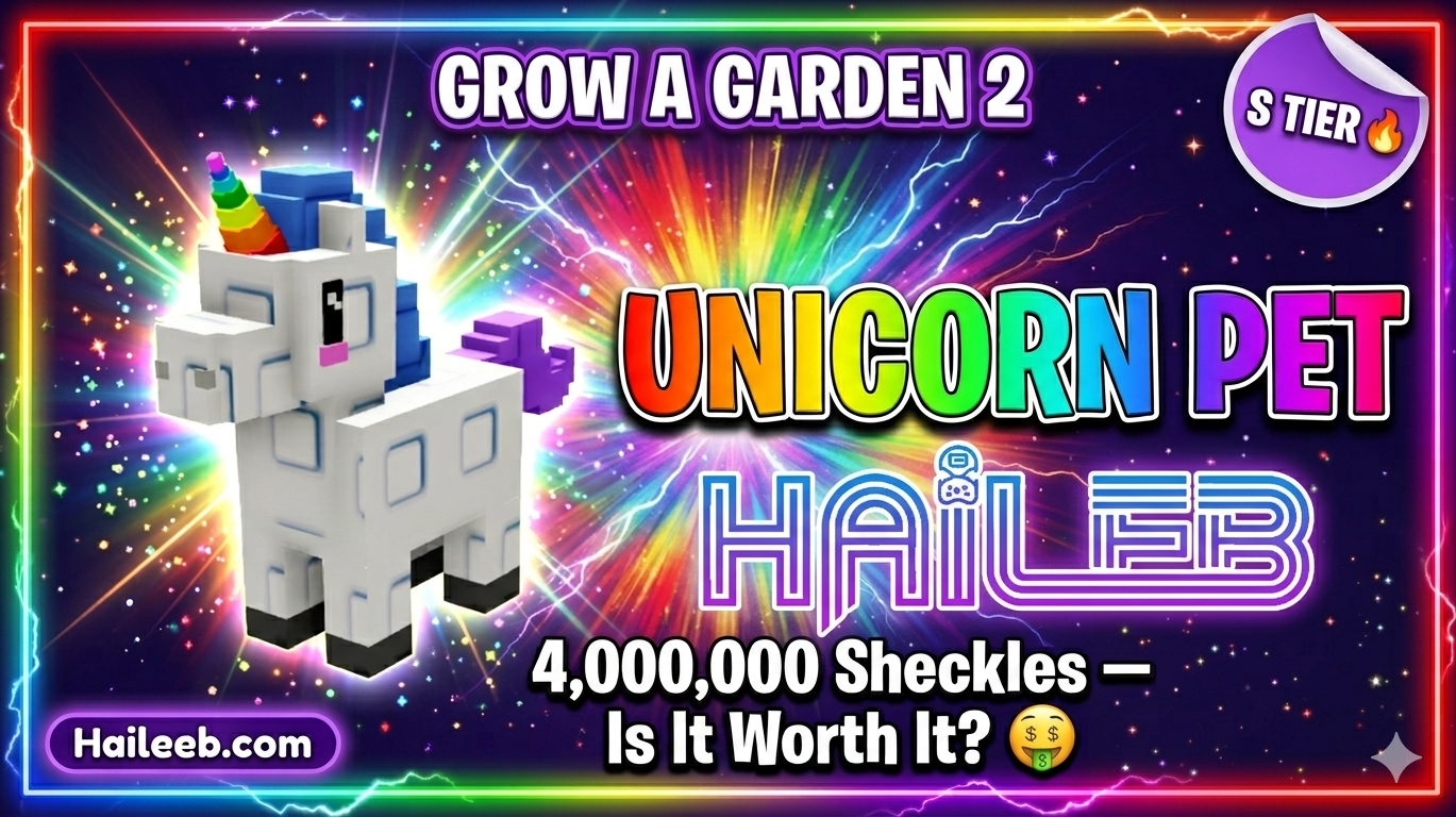 Grow a Garden 2 Unicorn Pet – Complete Guide (June 2026)