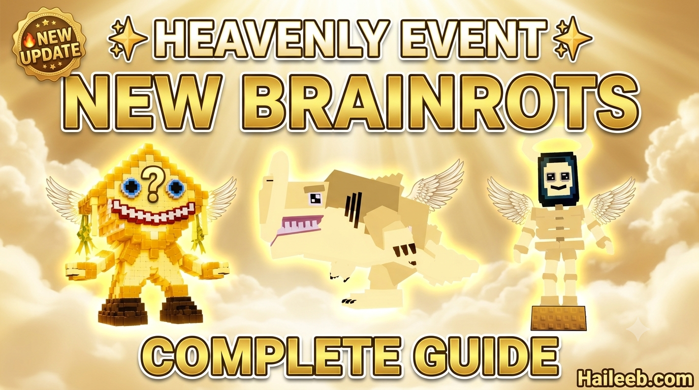 Kick a Lucky Block Heavenly Event – New Eternal Plus Zone and Planet Barbell