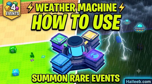 Kick a Lucky Block Weather Machine
