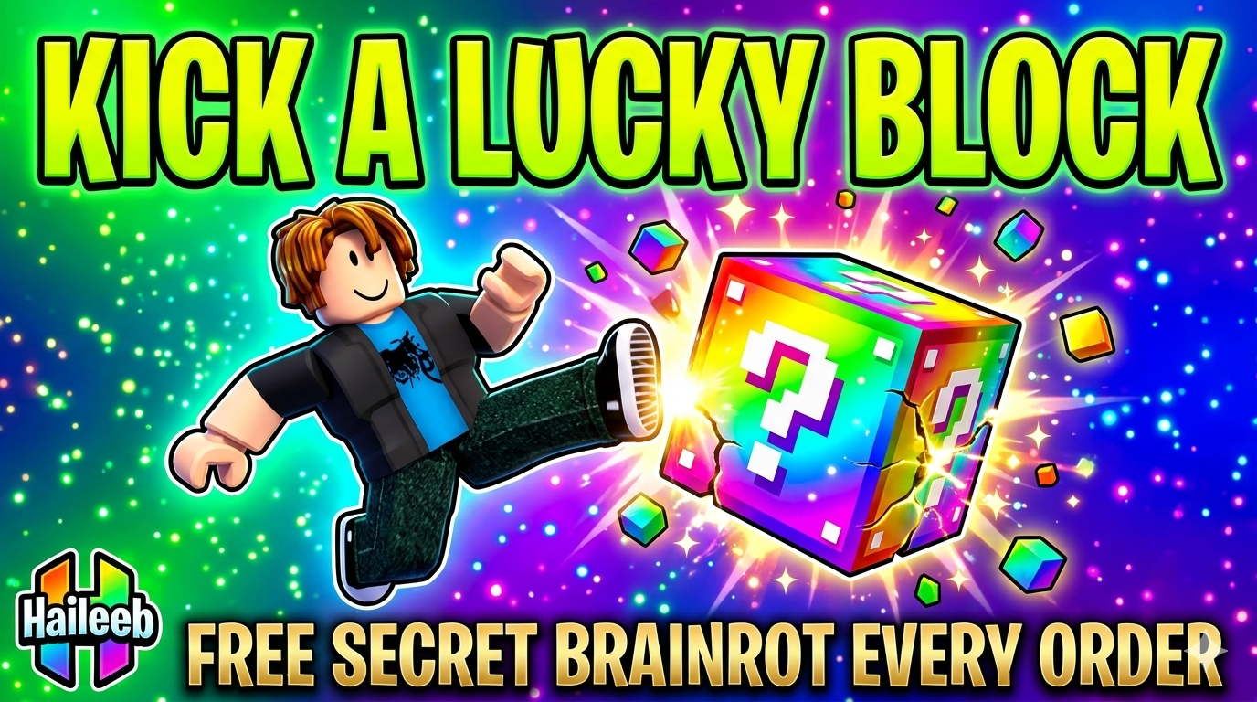 Kick a lucky block Shop