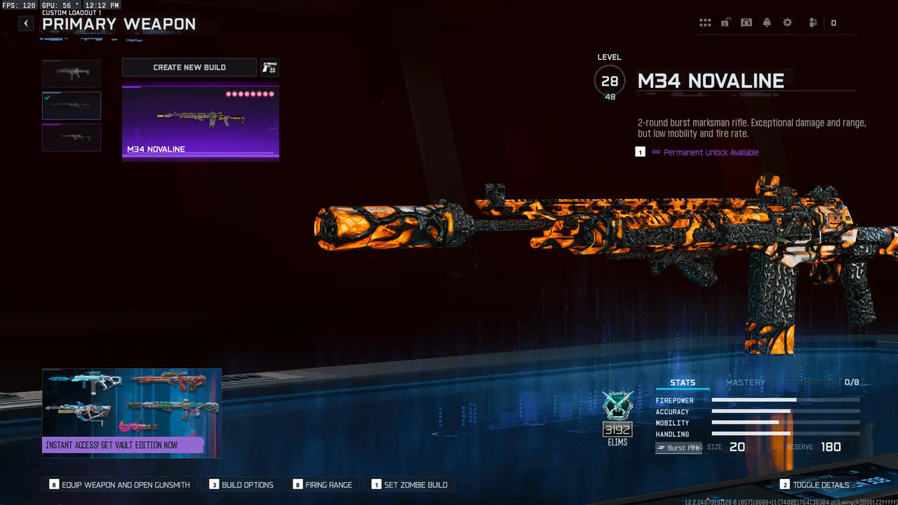 BO7 I 30 Infestation Camo Unlocked I 450+ Camos | All Guns Unlocked | Prestige 1 | Level 55 | Linkable: Steam / Battle.net / PS / Xbox | Full Access (No Restrictions / No Bans) |