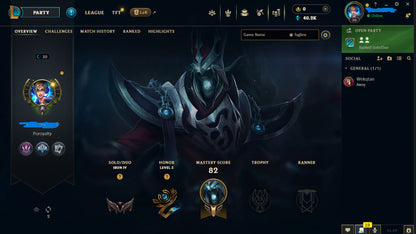 📌 EUW Iron 4 Starter | 🧵 20 Champs Unlocked | 🔍 Level 30 Milestone | 🎟️ 40K BE Wallet | 🔏 Total Account Access | 🐚 Unverified Email | ⚡ Live Delivery #7tLLfn