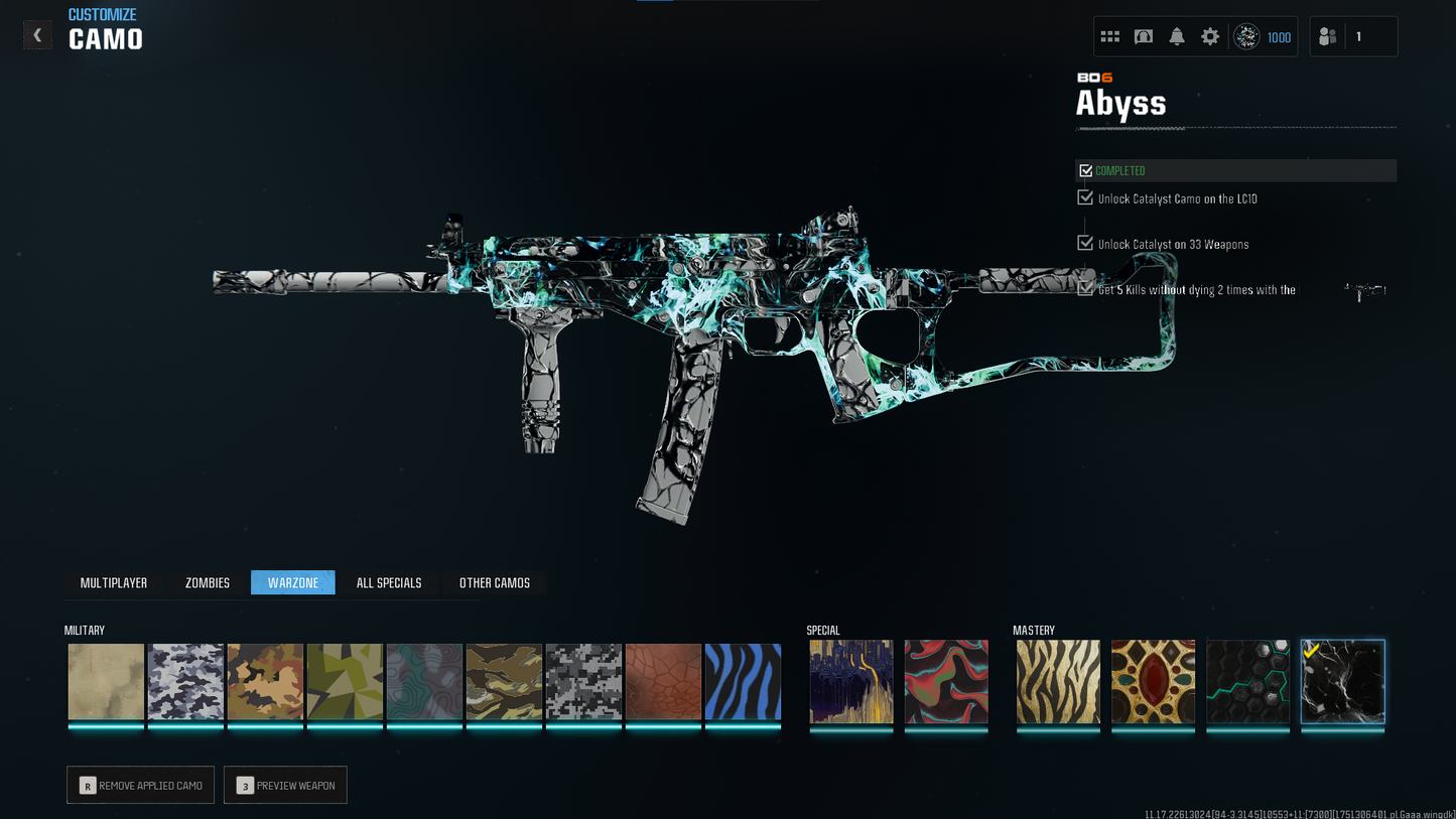 🔥 BO6 EVERYTHING UNLOCKED 🔥 Dark Matter + Nebula + Abyss 🌌 Prestige Legend 🌌 Level 1000 🌌 All Guns Maxed 🌌 2000+ Camos 🎨 Season 3 & 4 Battle Passes Purchased 💎 All Pictures Attached 🎁 Full Access 🔗 Linkable to: Steam , Battle.net, PSN, Xbox 🕹️ #avKRqu