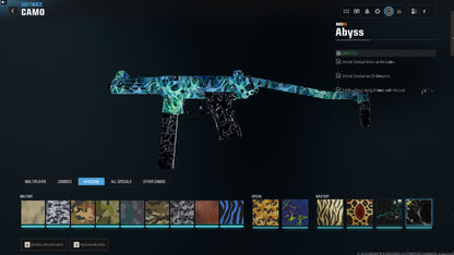 🏺 Legit Abyss Unlock (Inclu .New Guns Amax Kilo Ladra) 🔥 500 Camos 🔥 Level 55 + legitimately unlocked 🕸️ Gold Tiger ✨ King's Ransom 👁 Catalyst ✨ Gold Camos 🦾 Full access linkable to: Steam, Battle.net, PSN, Xbox 🌐 Black Ops 6 Warzone 4 BO6
