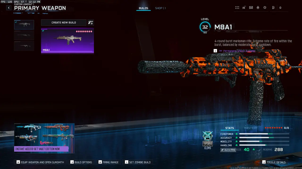 BO7 I 30 Infestation Camo Unlocked I 450+ Camos | All Guns Unlocked | Prestige 1 | Level 55 | Linkable: Steam / Battle.net / PS / Xbox | Full Access (No Restrictions / No Bans) |