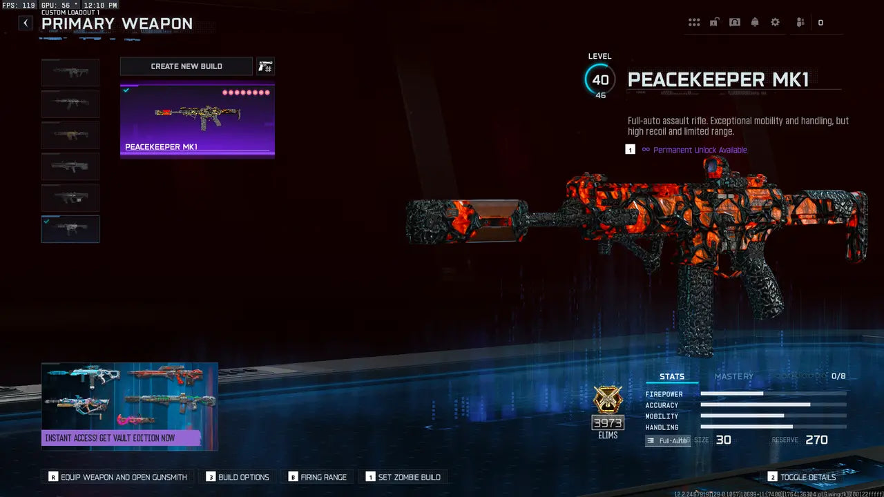 BO7 I 30 Infestation Camo Unlocked I 450+ Camos | All Guns Unlocked | Prestige 1 | Level 55 | Linkable: Steam / Battle.net / PS / Xbox | Full Access (No Restrictions / No Bans) |