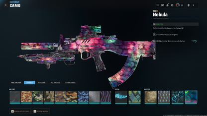 🪐 Nebula Camo Unlocked 🏅 500 Camos + Level 55 ⚡ Handmade 🔑 Full Access 🌐 Steam/BNet/PSN/Xbox 🎮 BO6 & WZ4