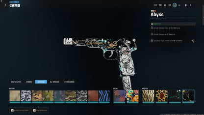 🏺 Legit Abyss Unlock (Inclu .New Guns Amax Kilo Ladra) 🔥 500 Camos 🔥 Level 55 + legitimately unlocked 🕸️ Gold Tiger ✨ King's Ransom 👁 Catalyst ✨ Gold Camos 🦾 Full access linkable to: Steam, Battle.net, PSN, Xbox 🌐 Black Ops 6 Warzone 4 BO6