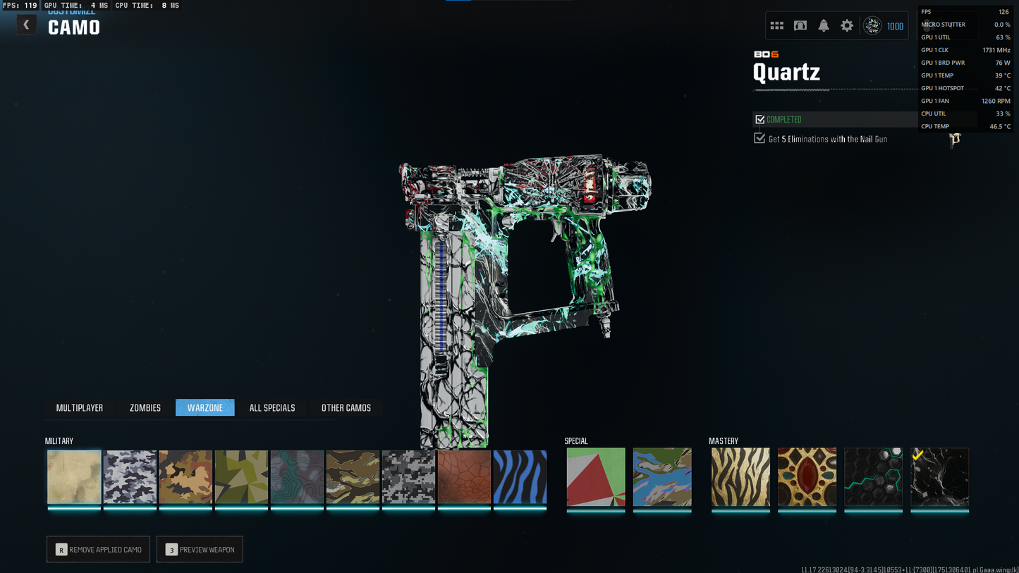 🔥 BO6 EVERYTHING UNLOCKED 🔥 Dark Matter + Nebula + Abyss 🌌 Prestige Legend 🌌 Level 1000 🌌 All Guns Maxed 🌌 2000+ Camos 🎨 Season 3 & 4 Battle Passes Purchased 💎 All Pictures Attached 🎁 Full Access 🔗 Linkable to: Steam , Battle.net, PSN, Xbox 🕹️ #avKRqu