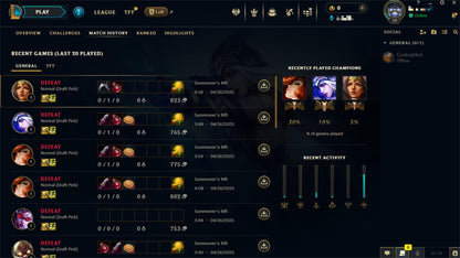 Iron IV NA Ranked | 🏅 Honor Lv. 3 | 🪜 Level 30 Complete | 💰 47k Blue Essence | 🧾 Full Credentials | 📪 Email Unlinked | 🚀 Quick Access #nqxAMg