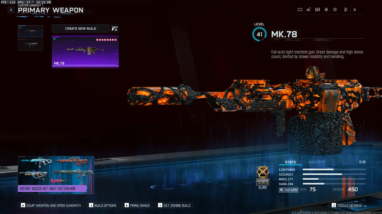 BO7 I 30 Infestation Camo Unlocked I 450+ Camos | All Guns Unlocked | Prestige 1 | Level 55 | Linkable: Steam / Battle.net / PS / Xbox | Full Access (No Restrictions / No Bans) |