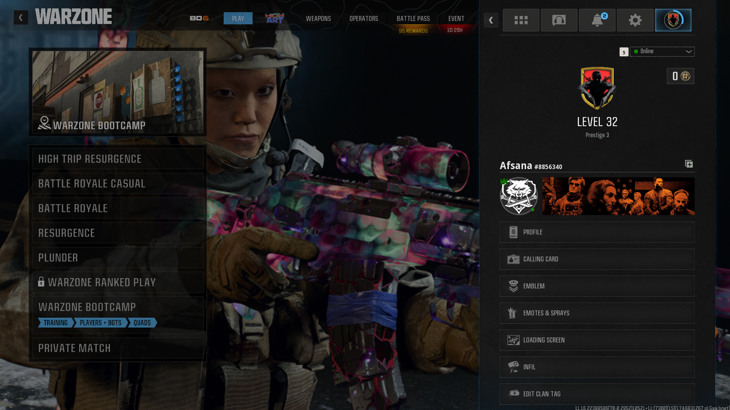 🪐 Nebula Camo Unlocked 🏅 500 Camos + Level 55 ⚡ Handmade 🔑 Full Access 🌐 Steam/BNet/PSN/Xbox 🎮 BO6 & WZ4