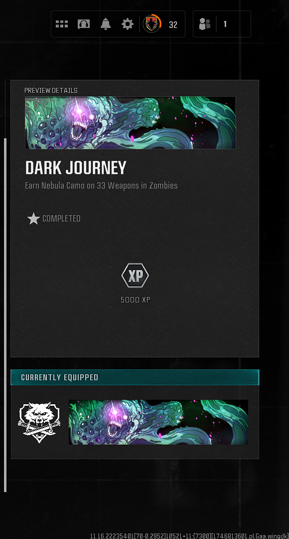 🪐 Nebula Camo Unlocked 🏅 500 Camos + Level 55 ⚡ Handmade 🔑 Full Access 🌐 Steam/BNet/PSN/Xbox 🎮 BO6 & WZ4
