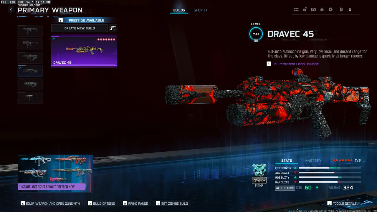 BO7 I 30 Infestation Camo Unlocked I 450+ Camos | All Guns Unlocked | Prestige 1 | Level 55 | Linkable: Steam / Battle.net / PS / Xbox | Full Access (No Restrictions / No Bans) |