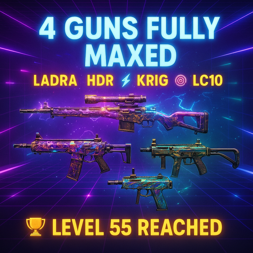 🔥 BO6 + WZ4 ACCOUNT 🔥 🔫 Maxed Weapons: HDR, LADRA, KRIG C, LC10 🧭 Level 55 Unlocked | 🎯 30 Top Placements 🛡️ Ranked Mode Enabled | 🗝️ Full Access 🌐 Link: Steam • BNET • PSN • Xbox