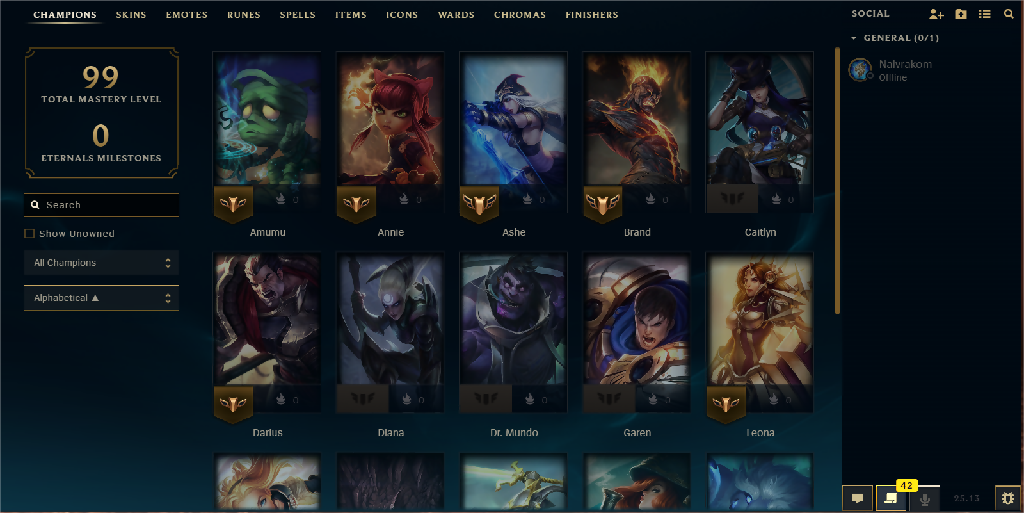 💓 Fast 💓 Season 15 💓 NA 💓 IRON IV 0LP 💓 BE 47,000 💓 Champions 20 💓 5x Skin Shards 💓 0W/ 1L Placements 💓 North America 💓 Season 15 Split 3 Ready 💓 Handmade 💓 #ZjXHnd