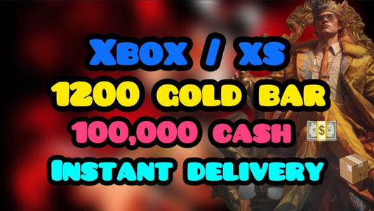 💰🎮 1200+ Gold Bars |✨100k +💵 Cash/Money ✅ Modedd RDR2 Account 🔐Full Access🌟Xbox Account⚡ Instant Delivery