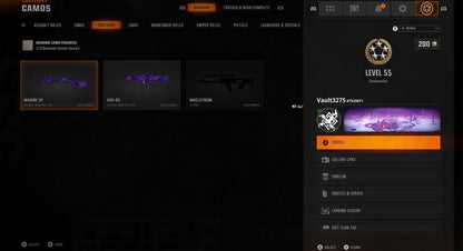 ⚡ Dark Matter 33 Unlocked Including New Guns C56 Amax, Kilo, Ladra + HDR 📊 Level 55+ 50 Wins | 💾 17 Operators | 🚀 Ranked Ready | 🔌 BO6 | 🌐 Steam • Battle.net • PSN • Xbox | ⚠️ WZ4 & BO6