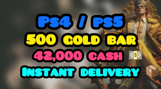 🌇 PS5/PS4 | 500 Gold Bars + 💸 45K Cash | 🌄 Red Dead Online | 🏹 Full Access | 🚛 Fast Delivery | 🤠 Ultimate Gunslinger | 🏅 Legendary Account #L2K8D5F