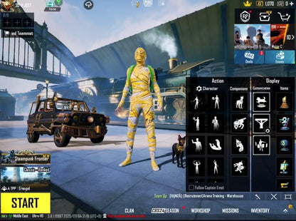 🔥 ULTIMATE MUMMY ACCOUNT | 23X Gunlab | Mythic Lobby | LVL 4 Glacier 💎 Duo Mummy + Yellow Mummy + 51 Mythics | Premium Inventory #WgIiWs