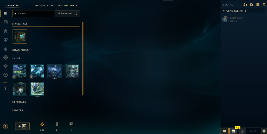 Season 15 I NA I IRON IV 0LP I BE 47,000 I Champions 20 I 5x Skin Shards I 0W/ 1L Placements I North America I Season 15 Split 3 Ready I Handmade I #nV2fRN