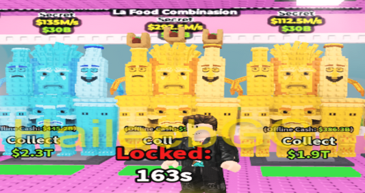 🍔🔥SALE🔥🍔 La Food Combinasion 90M/s - 292M/s + ⭐FREE SECRET GIFT