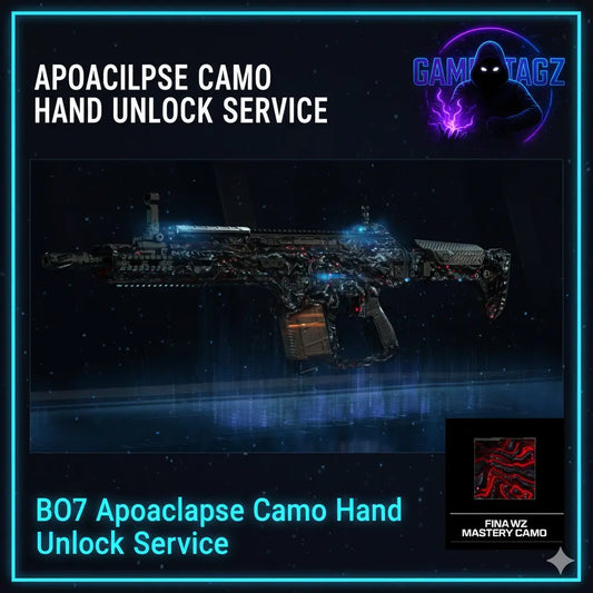 BO7 Apocalypse Camo Hand Unlock Service (Final WZ Mastery) | Starglass , Absolute Zero l 100% Safe