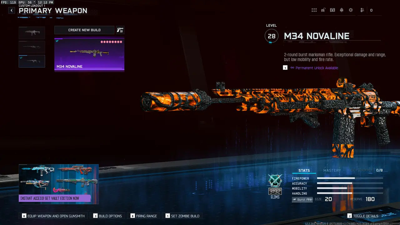 BO7 I 30 Infestation Camo Unlocked I 450+ Camos | All Guns Unlocked | Prestige 1 | Level 55 | Linkable: Steam / Battle.net / PS / Xbox | Full Access (No Restrictions / No Bans) |