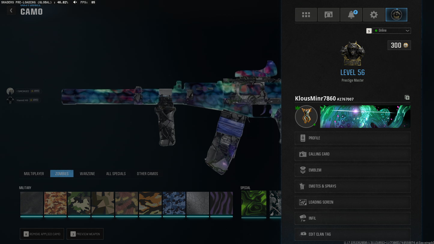 🌌 BO6 + WZ4 🌌 ✔ Prestige Master + Nebula + Dark Matter ✅ C65 Amax, Kilo, Ladra And + New Meta Guns ✔ 1000+ Camos Unlock 💫 All Augments And Gobble Gums Unlocked 🚀 Linkable to STEAM / BNET / XBOX / PSN