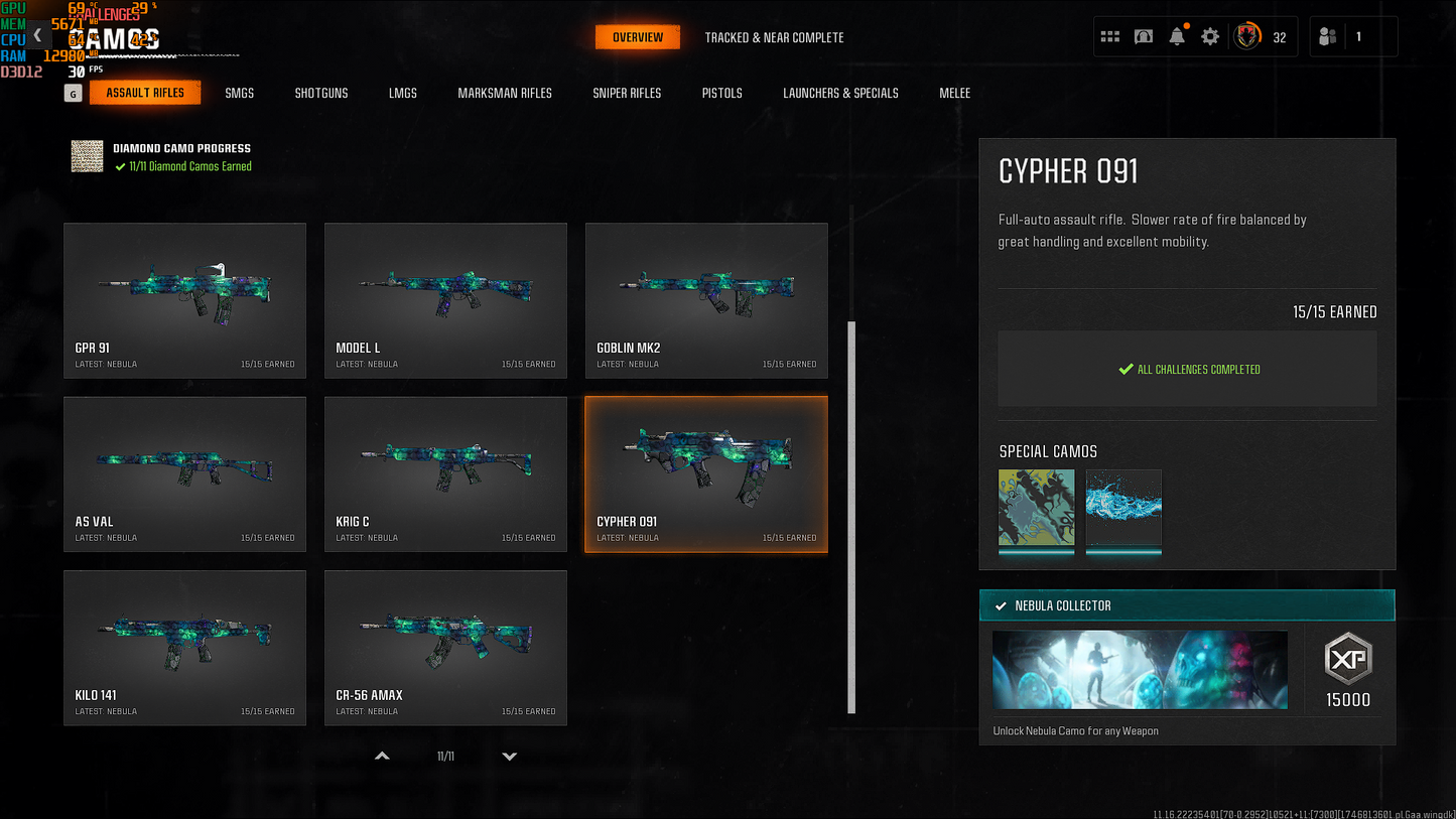 🪐 Nebula Camo Unlocked 🏅 500 Camos + Level 55 ⚡ Handmade 🔑 Full Access 🌐 Steam/BNet/PSN/Xbox 🎮 BO6 & WZ4