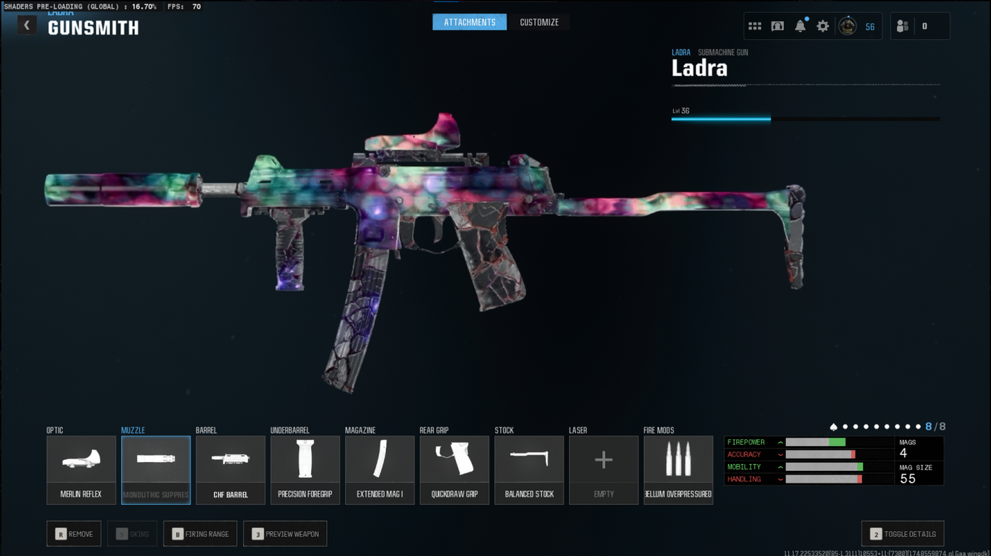 🌌 BO6 + WZ4 🌌 ✔ Prestige Master + Nebula + Dark Matter ✅ C65 Amax, Kilo, Ladra And + New Meta Guns ✔ 1000+ Camos Unlock 💫 All Augments And Gobble Gums Unlocked 🚀 Linkable to STEAM / BNET / XBOX / PSN