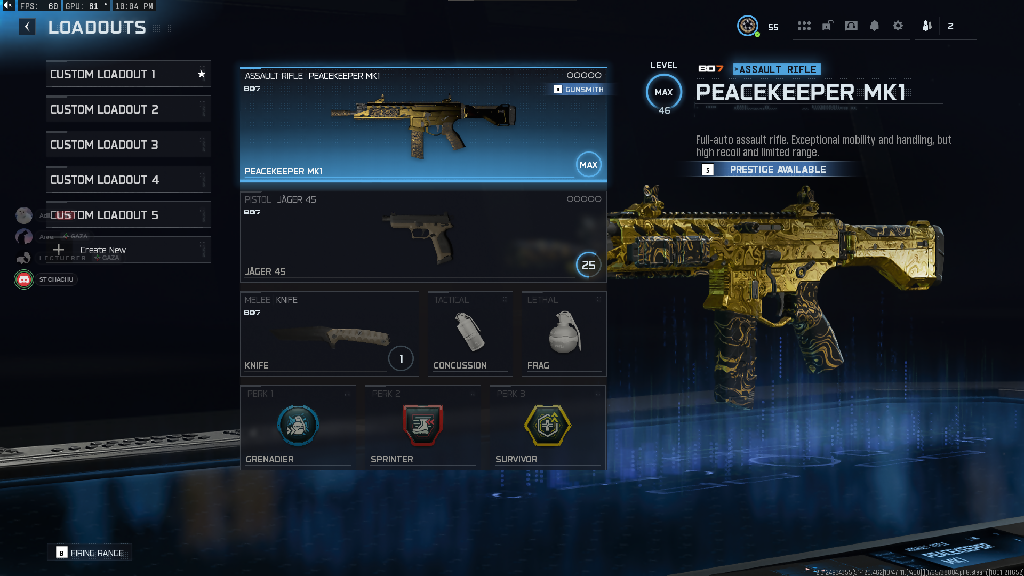 💐 BO7 💐 Level 55 💐 3 Shattered Gold Camos 💐 39 Camos Unlock 💐 1-3 Guns Maxed 💐 Full Access 💐 Handmade 🔗 Linkable: Steam • Battle.net • PSN • Xbox #cqUiHP
