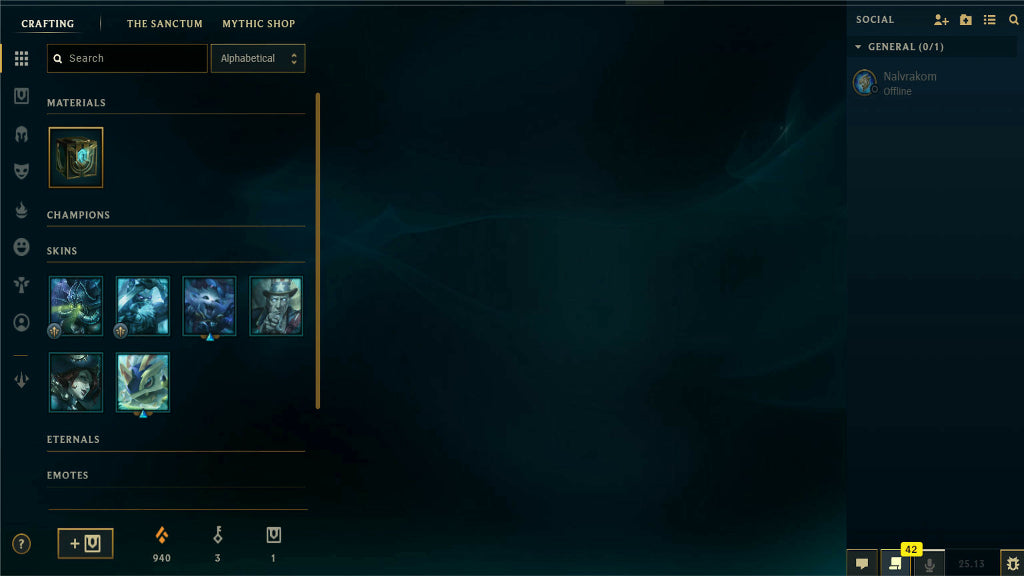 🪴 Legit 🪴 Season 15 🪴 NA 🪴 IRON IV 0LP 🪴 BE 49,000 🪴 Champions 20 🪴 5x Skin Shards 🪴 0W/ 1L Placements 🪴 North America 🪴 Season 15 Split 3 Ready 🪴 Handmade 🪴 #nV2fRN